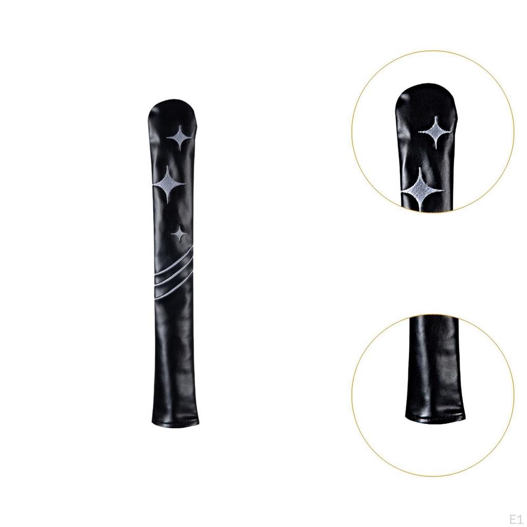 Golf Alignment Stick Cover Indicator Rod Holder Velvet Lining Protection Case for Practice