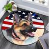 Animal 1424 Circular Rug - Office Decorative Carpet For Living Room Bedroom Door Mat Floor Rug Computer Chair Area Rug