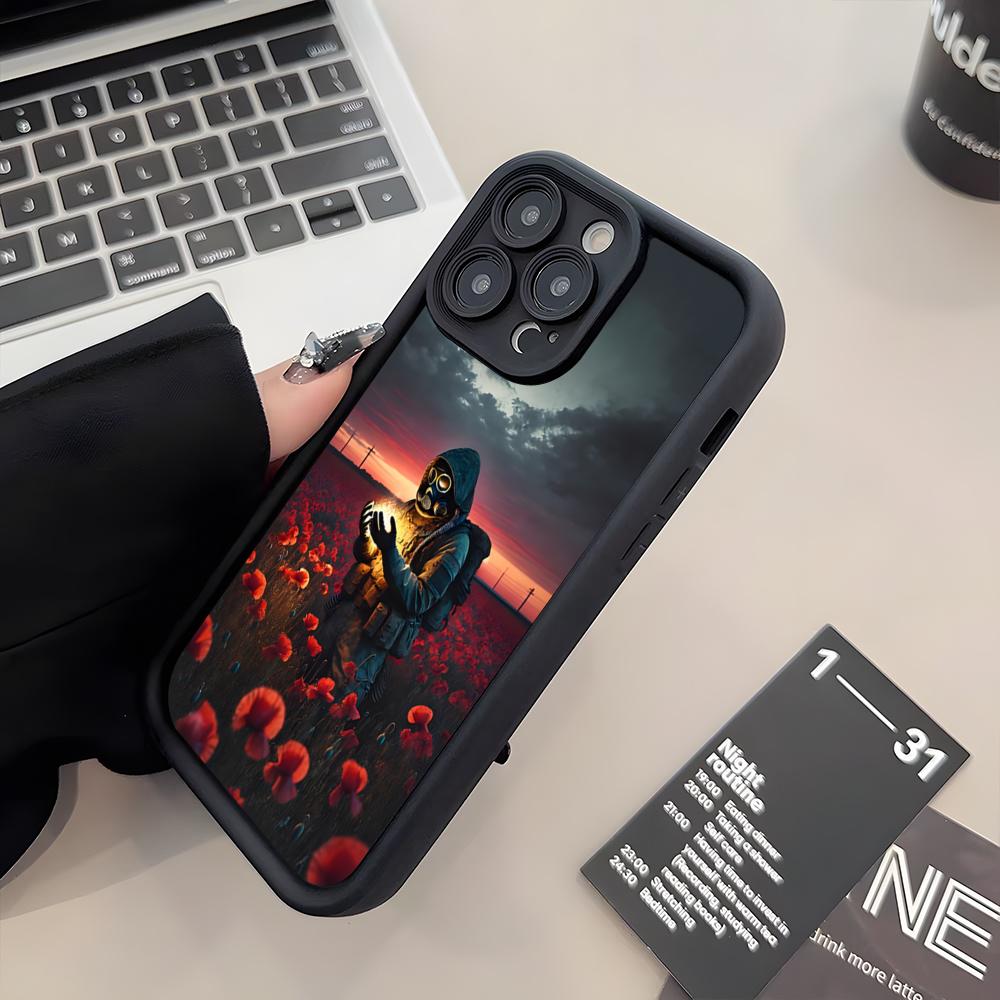 Чехол для телефона S-StalkerS для IPhone 17 Air 16 E 15 14 Plus 13 12 11 Pro Max Силиконовый Мягкий Чехол