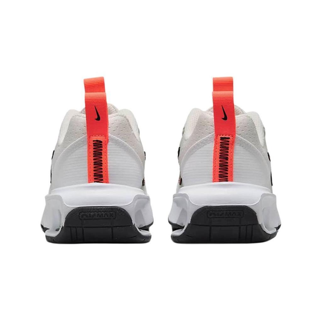 Nike Air Max Interlock Lite GS белые гипер оранжевые черные детские кроссовки кремовые саммит-белый DH9393-105