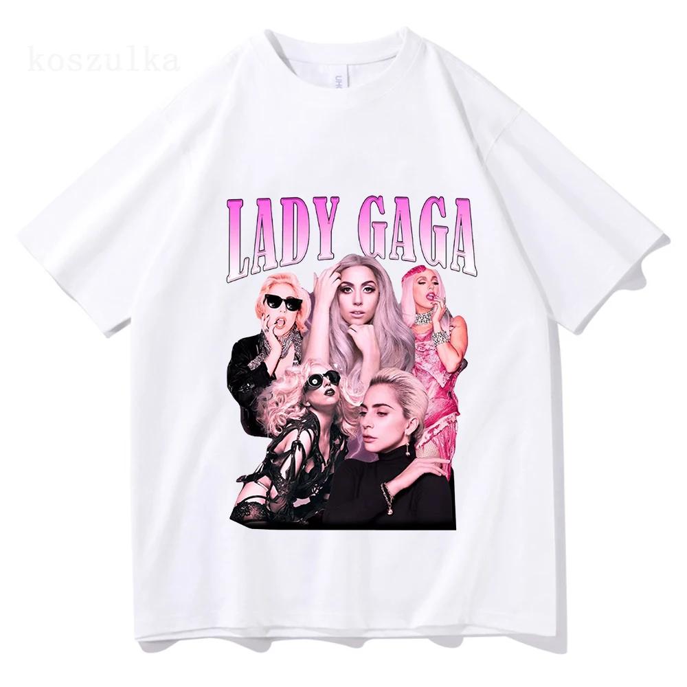 Lady Gaga Mayhem TShirt 2025 New Album Fashion Women Clothing Retro Summer Harajuku Women Clothing Clothes for Fans TShirts