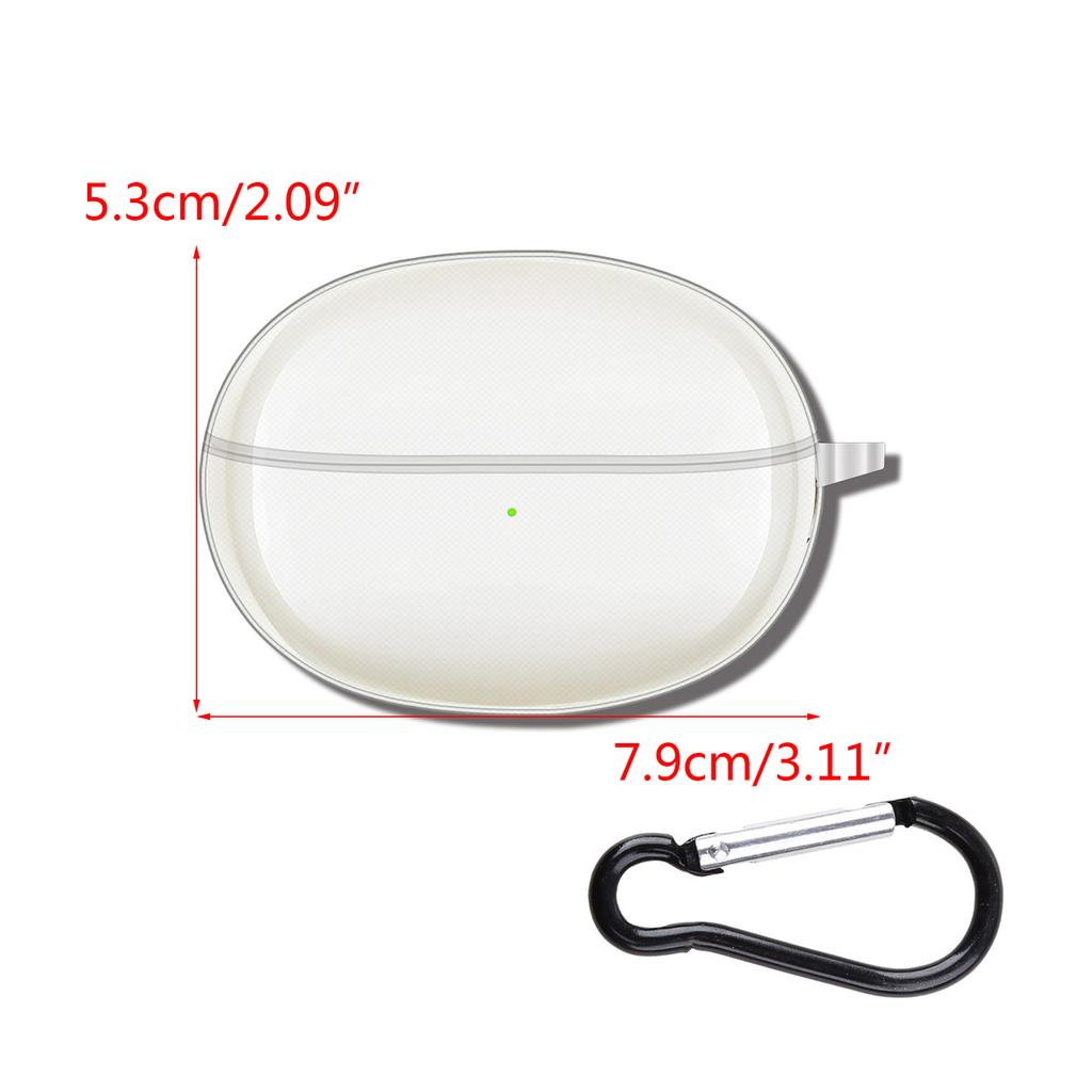 Подходит для Buds Air 5 Pro Противоударный чехол для наушников Ударопрочный корпус Пыленепроницаемый Моющийся Мягкий ТПУ Чехол-накладка