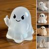 Naughty Ghost Decoration Halloween Ghost Figurine Resin Crafts with Sassy Poses Creepy Cute Tabletop Display Ornaments for Parties