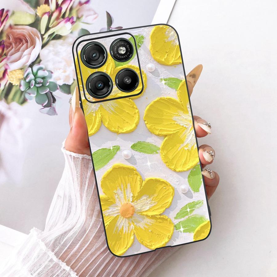 Для Motorola Moto G67 Moto G77 Чехол Мультяшный Кот Силиконовый Мягкий ТПУ Задние Крышки Для MotoG77 G 67 Чехол для Телефона MotoG67 G 77 5G Fundas