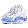Student High Top Football Shoes AG Spikes Broken Nails Boys and Girls Student Games Sports Training Football Shoes