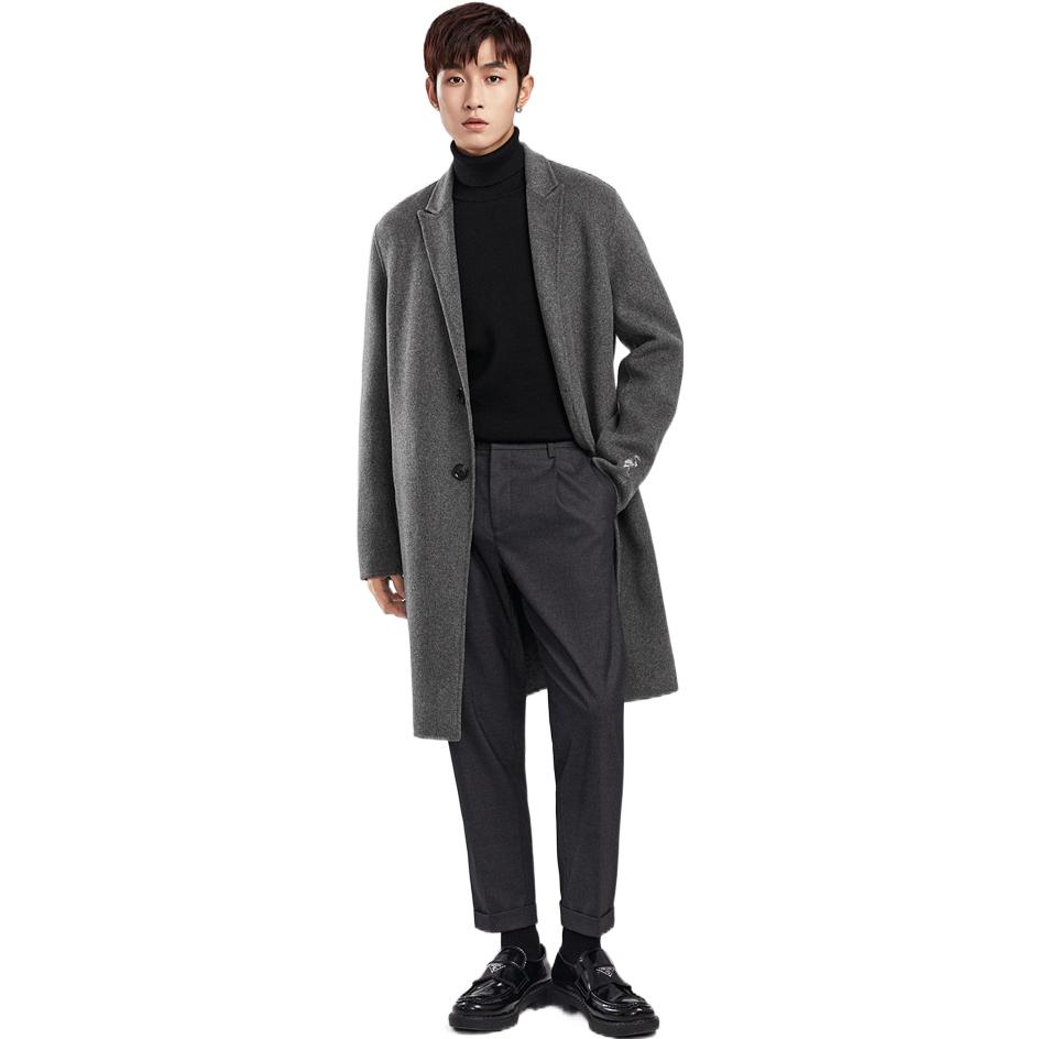 PEACEBIRD MEN Coats Unisex Suit Collar Moderate BWAAC1501