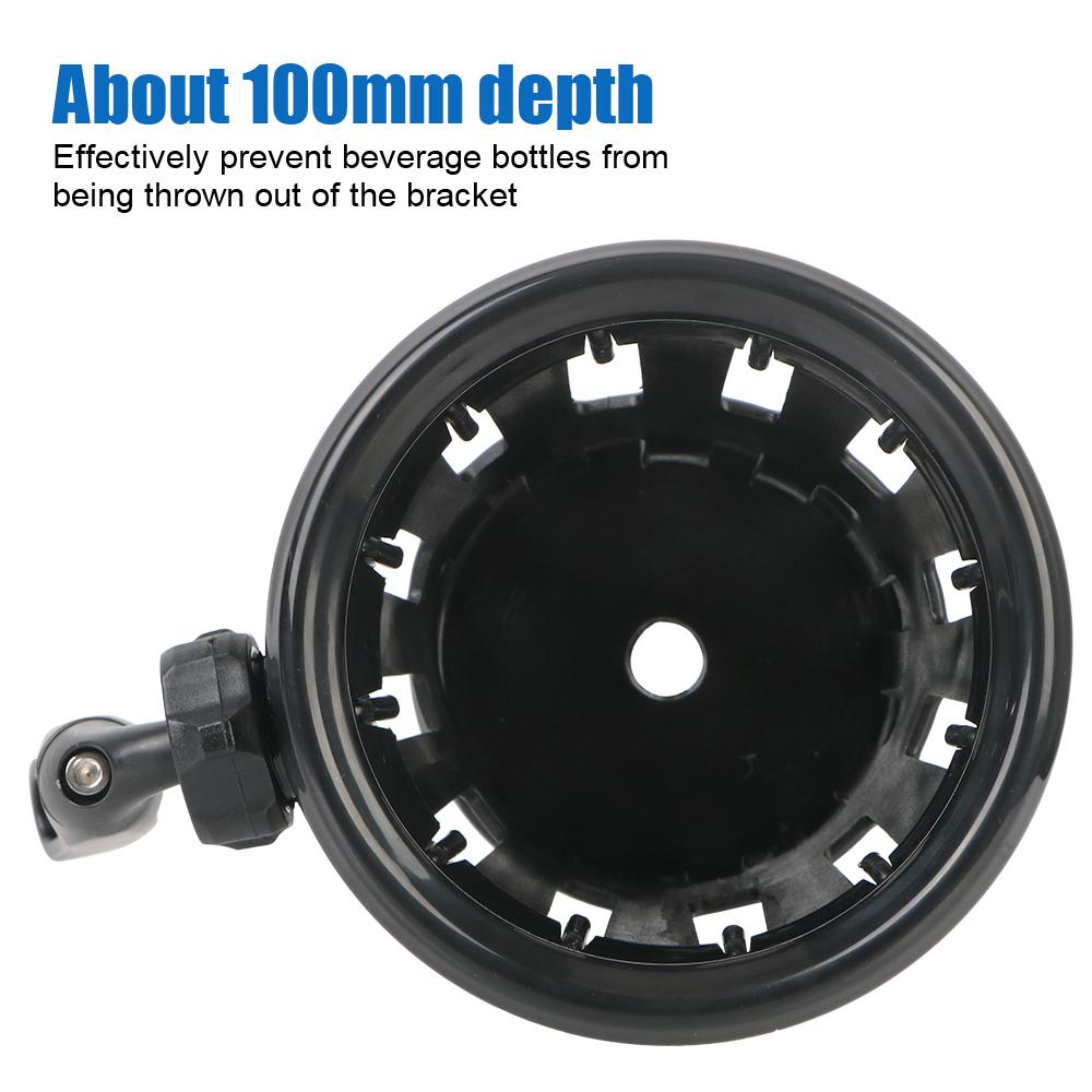 Water Bottle Mount Motorcycle Drink Cup Holder Aluminum for Honda Goldwing GL1800 2018-UP Handlebar Beverage Support Bracket