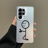 Цветной чехол для телефона для Samsung Galaxy S26 S25 S24 S23 S22 Ultra S20 S10 S21 FE 5G Plus Серебристый IMD чехол Милый спичка Предложение