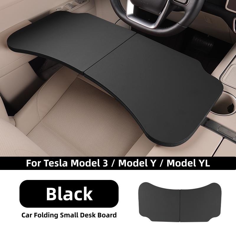 Для Tesla Model 3/Model Y/Model YL Складная маленькая столешница Автомобильный водитель Руль Обеденный стол Сиденье Ноутбук Столешница Лоток Крепление