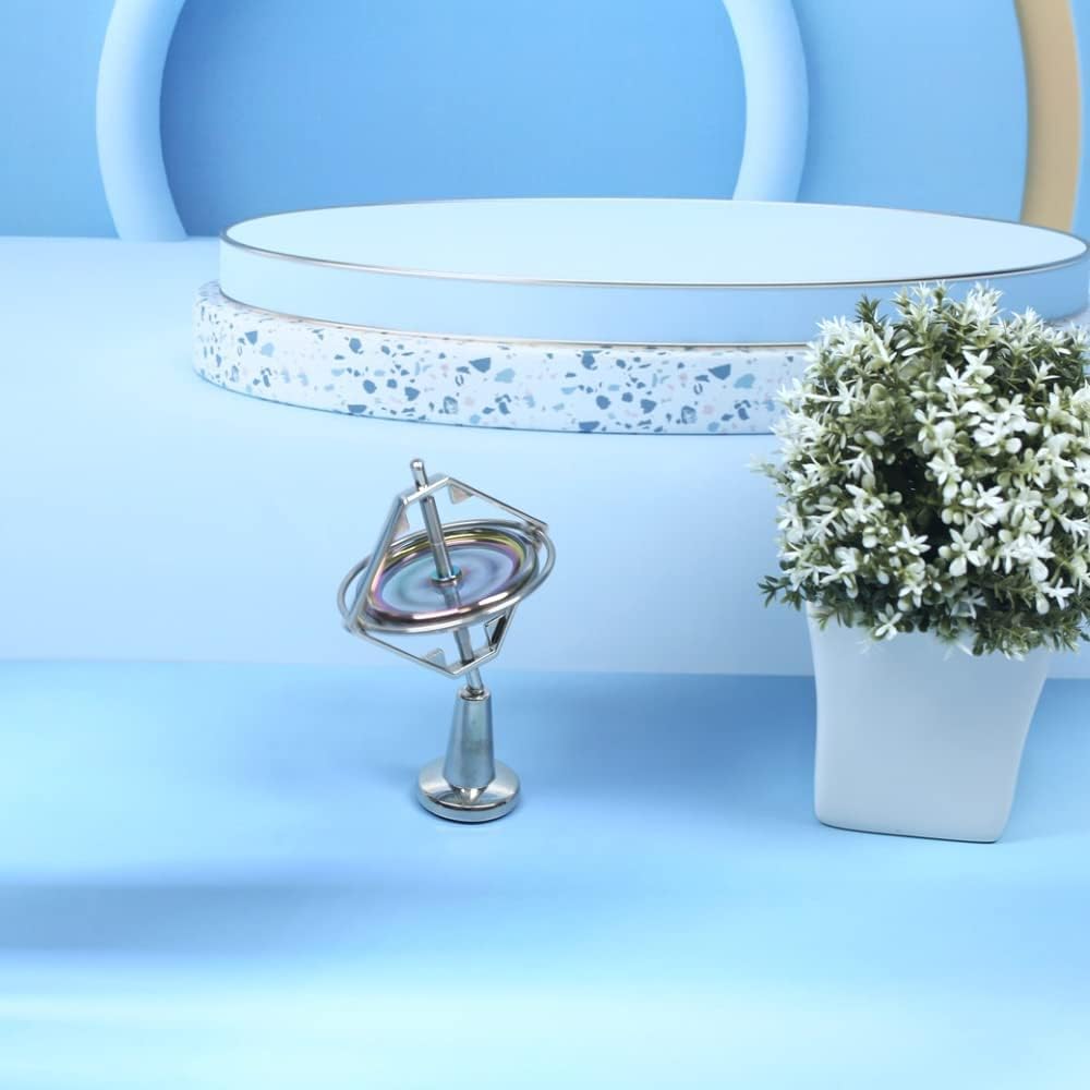 Точный гироскоп металлический антигравитационный волчок балансировочная игрушка образовательный подарок AG002