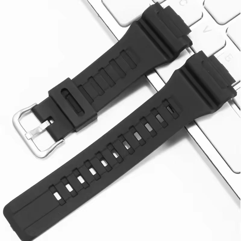 Для Casio AQ-S810w 800 W-735H TRT-110H AEQ-110w AE-1000W W-735H SGW-300H MRW-200H F-180WH Силиконовые ремешки для часов