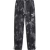 Casual Comfortable Design Breathable Loose Knit Sports Pants Men Bottoms Black Gray Camouflage AKLT325-3
