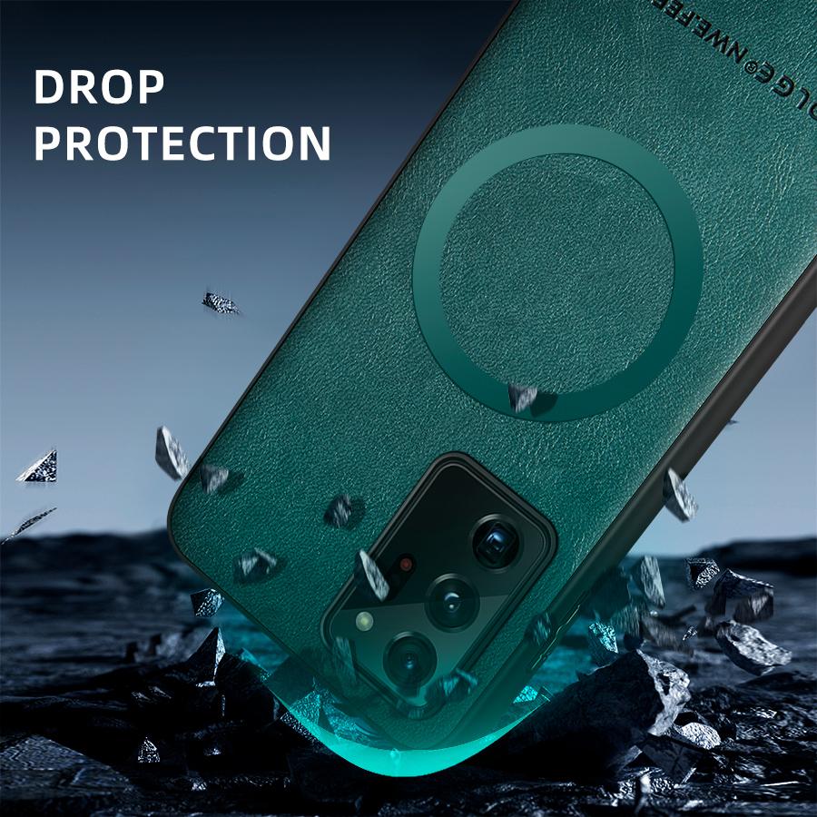 For Samsung Galaxy Note 20 Ultra Case Leather Back Cover Galaxy Note20 Phone Case For Samsung Note 10 Plus Note10 Luxury Cover