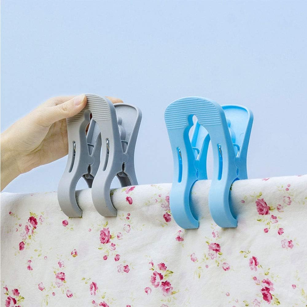 2 шт. зажимы для пляжных полотенец, большие ветрозащитные пластиковые зажимы, зажимы для полотенец в ванной, зажимы для одеял, прищепки для кресел у бассейна