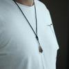 100% NATURAL smoky quartz crystal point Star of David handiwork