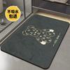 Диатомовая грязь Впитывающий коврик для ванной Комнатный коврик для пола Входная дверь Туалет Туалет Бытовой Нескользящий Быстросохнущий Кухонный Дренажный коврик для пола