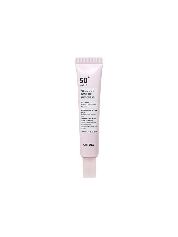ARTDELI Солнцезащитный крем Mela Cut Tone Up 15 мл SPF50+, PA++++