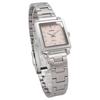 Casio LTP-E176 серия простые и универсальные водонепроницаемые кварцевые женские часы с стальным ремешком, розовый циферблат LTP-E176D-4AV