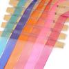 Satin Edge Sheer Organza Ribbon Bow Craft 20mm Chiffon Roll Sewing Fabric Accessorie Gift Wrap