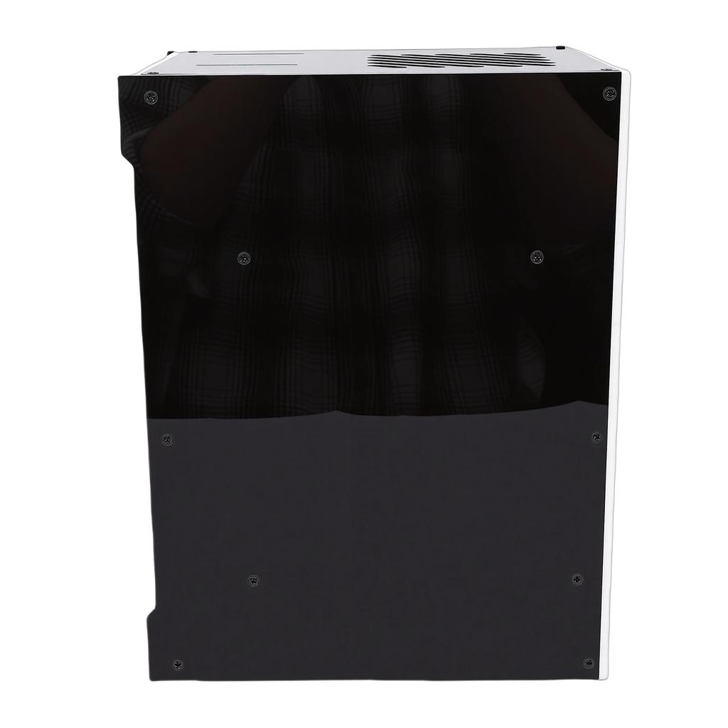 Small PC Case 360 Degree Open Hollow Cooling Desktop Computer Case Acrylic 292x220x165mm