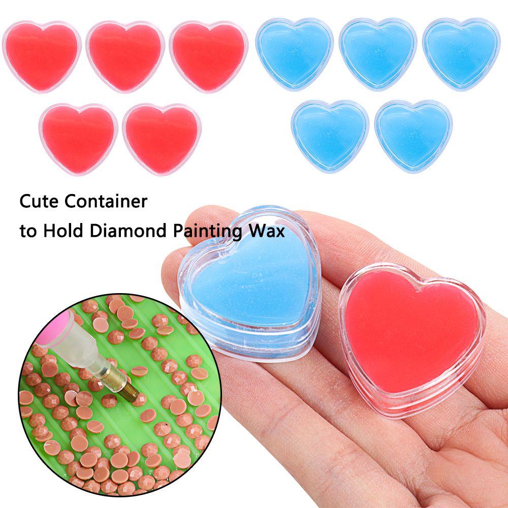 Sticking Nail Art Tools Heart-shaped Drilling Mud Diamond Painting Glue Diamond Painting Glue Clay