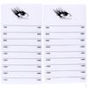 2x Acrylic False Lash Glue Pallet Extension Stand Holder Board Plate