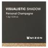 Mizon, Visualistic Shadow, Персональное шампанское, 1,3 г (0,04 унции)