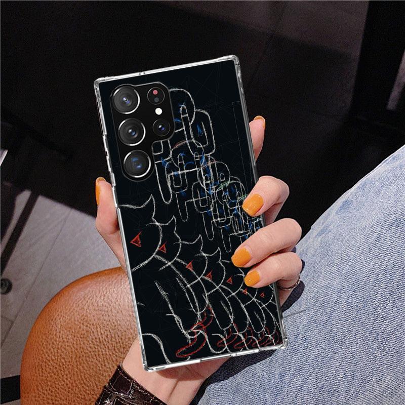 Чехол для телефона Bnad R-Radiohead для Samsung Galaxy S24 S25 Edge S26 Ultra S23 S22 S21 Plus S20 FE + Персонализированная печатная крышка Galaxy