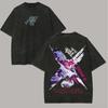 Anime One Piece Printed Tshirt Mens and Womens Washed Tshirt High Quality Vintage Cotton Tshirt Harajuku YK Tops