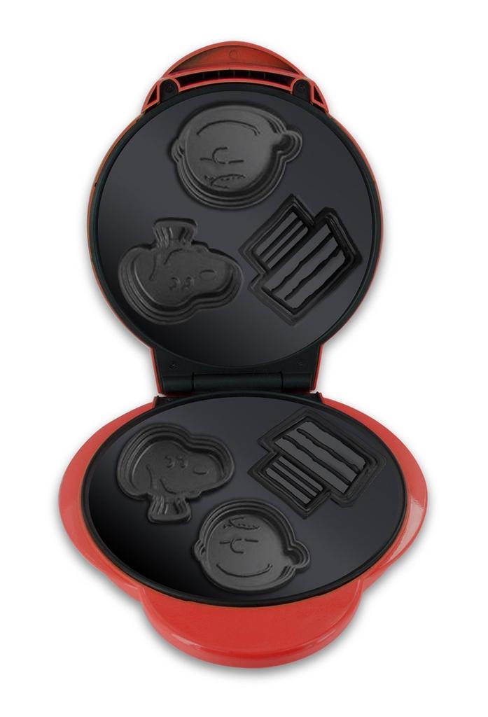 Вафельница Smart Planet WM‐6S Peanuts Snoopy and Charlie Brown, красная