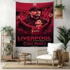 Liverpool Fc Custom Your Name Wall Decor Tapestry Art For Pet Memorial Birthdaywedding Party Backdrop Family Gift