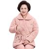 Женский термокомплект пижамы из кораллового флиса Yalu