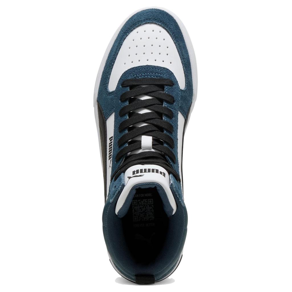 Puma Caven Mid Sd Comfortable Versatile Low-Top Sneakers Unisex Sneakers White Blue 401798-02