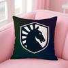 CSGO team logo meme Spirit Falcon Cushion Cover Pillow Case Soft Friendly Fabric  Concealed Zipper