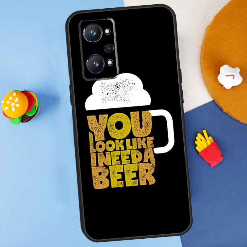 Чехол 'Пивная кружка' для Realme GT7 Pro GT 6T 6 5 C67 C61 C55 C53 C51 C21Y C25S C75 10 11 12 13 14 Pro Plus