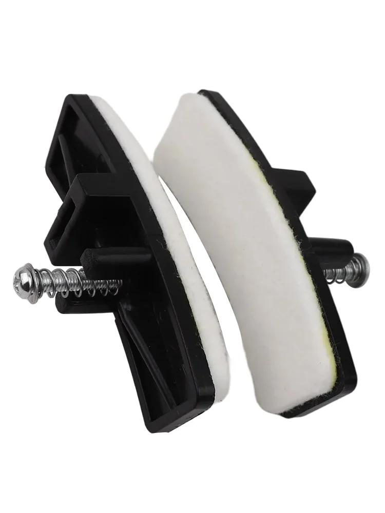 Exercise Bike Brake Pad Set for Indoor Cycling Equipment Plastic and Felt Material for Standard Brake Assembly Replacement