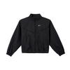 Comfortable Soft Solid Color Jacket Women Jackets Black FZ5557-010