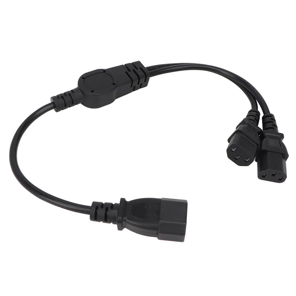 UPS Server C14 To 2 C13 Power Cord C14 To 2 C13 Y Splitter Adapter Extension Power Cable Cord for