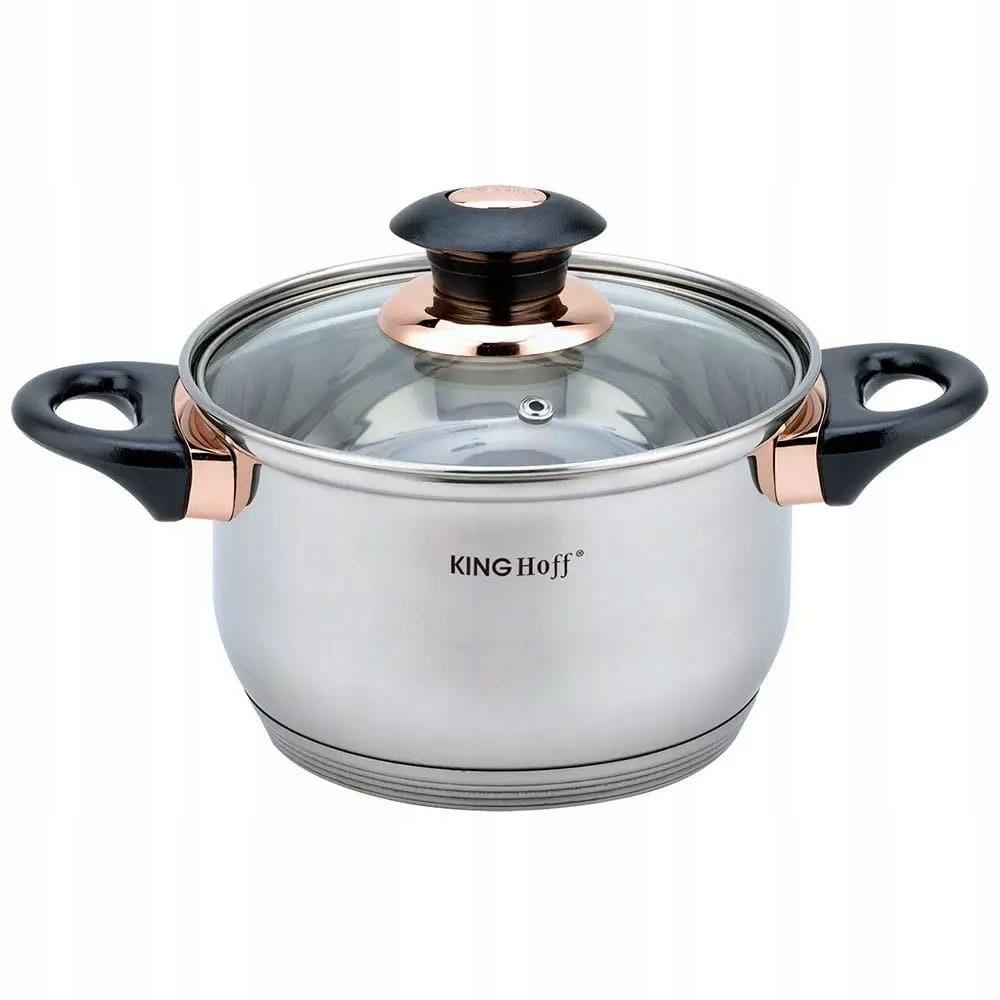 Kinghoff Kh-1767 Pot Set (12 Pieces) 1 Pc