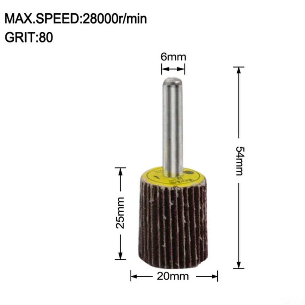 Круги Инструменты 6 мм Абразивный Шлифовальный Круг Наждачная Ткань