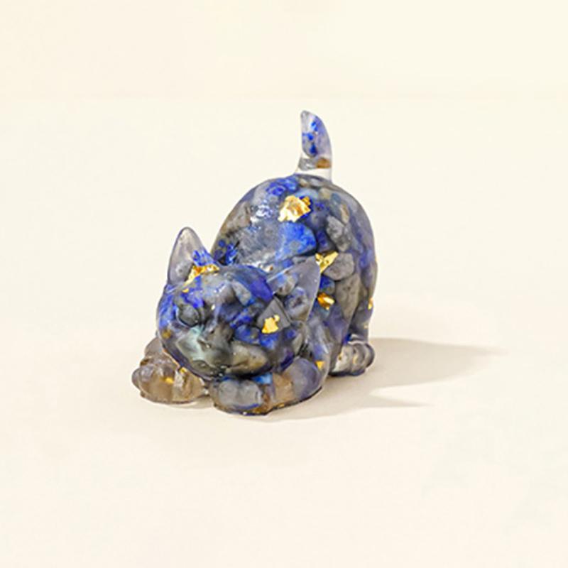 Кошка Традиционное Настольное Украшение Домашние Аксессуары Чайный Питомец Коллекция Скульптура Ремесла