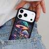 Психоделический коллаж из грибов Чехол для телефона iPhone 17ProMax 12 13 14 15 16e 17 Pro Max Plus Air Cover