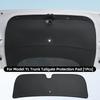 For Tesla Model Y Juniper Model 3 Highland Trunk Tailgate Protection Pad Rear Trunk Door Leather Anti Fouling Protection Pad