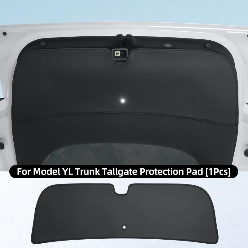 For Tesla Model Y Juniper Model 3 Highland Trunk Tailgate Protection Pad Rear Trunk Door Leather Anti Fouling Protection Pad
