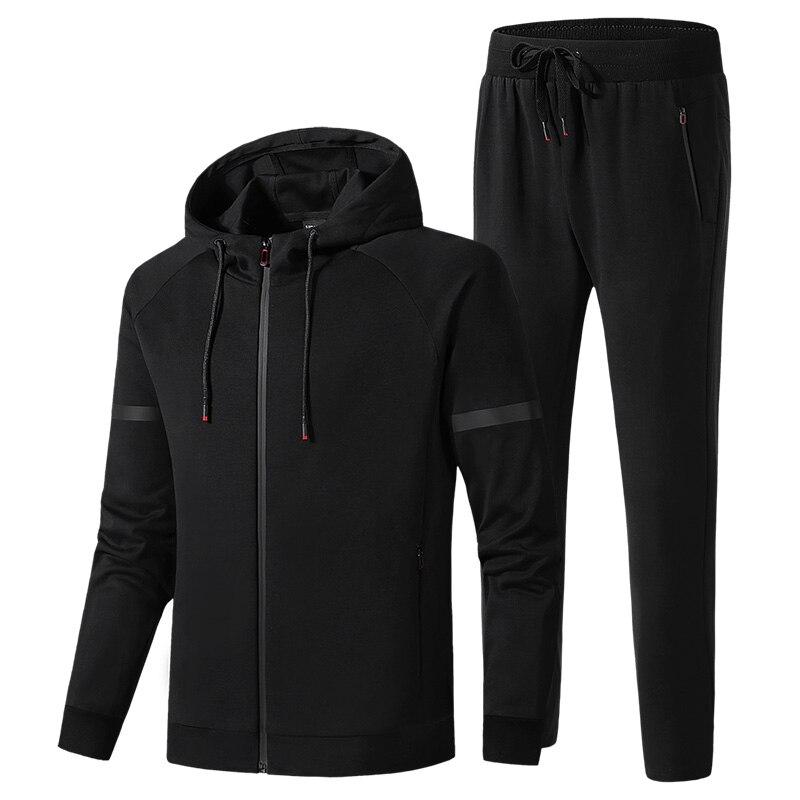 Мужские спортивные спортивные костюмы, комплекты мужской модной спортивной одежды, комплект весенне-осенней одежды, костюмы, куртка + брюки, качество, большие размеры L-8xl