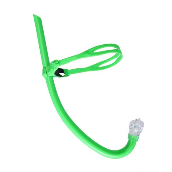 Трубка для обучения плаванию с трубкой для дайвинга, дыхательная трубка с оголовьем, жидкий силиконовый загубник, трубка для взрослых и детей