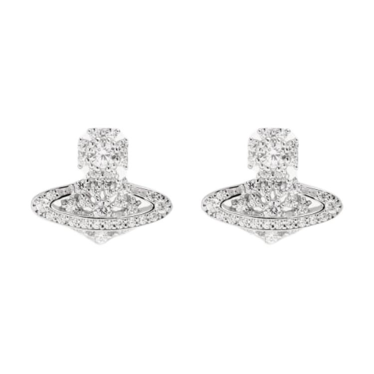 VIVIENNE WESTWOOD Серьги из серебра с прочным дизайном Женские серьги 62010317-01P102
