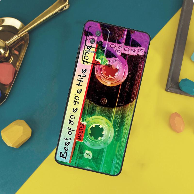 Ретро-кейс в виде кассеты 90-х для Xiaomi 14T 11T 12T 13T Pro 13 14 15 Ultra POCO X7 Pro X3 X5 X6 F5 F6 M6 Pro Funda