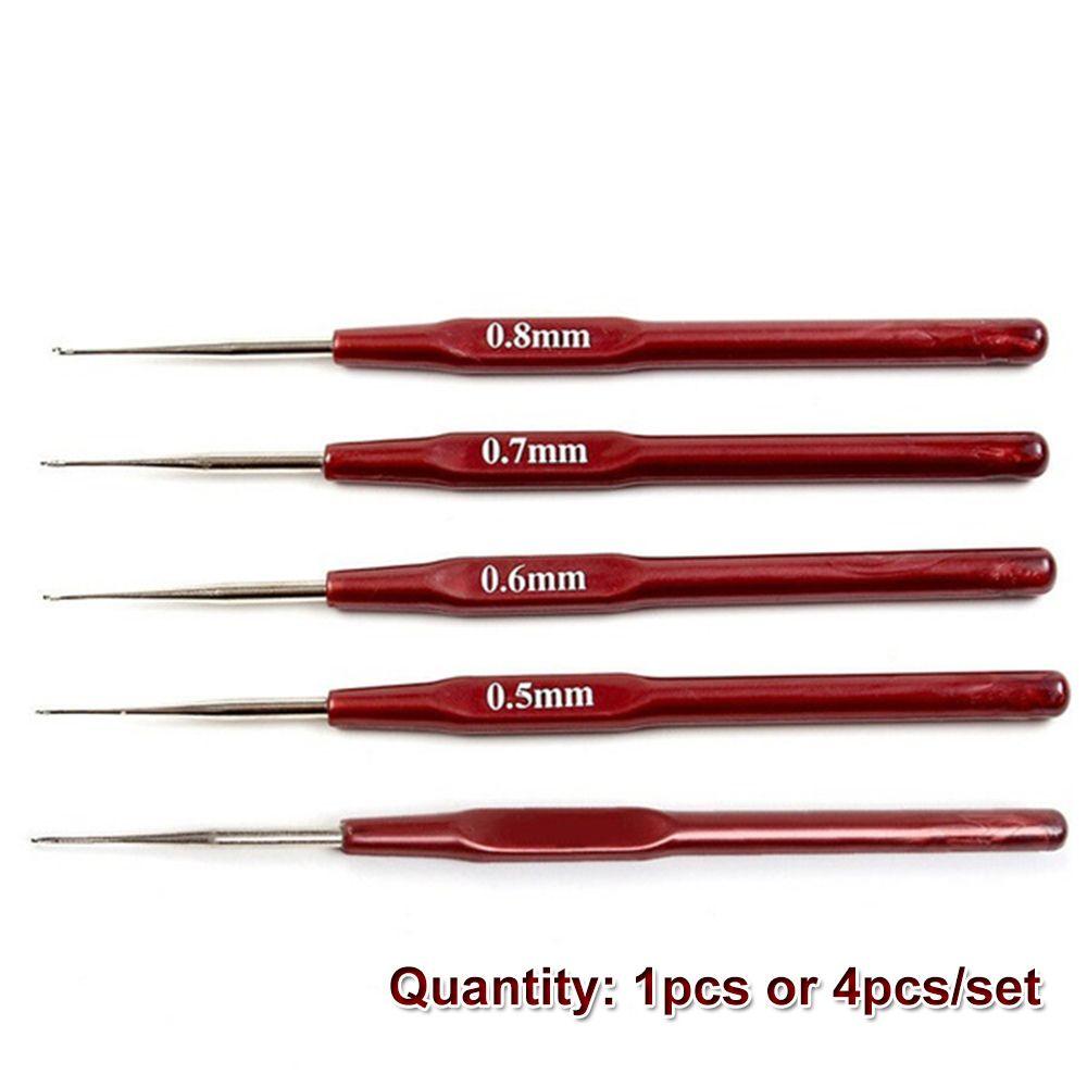 Плетение волос Инструменты для изготовления волос Плетельщики Дреды Крючок для вязания Поддержание косы Вязальные крючки