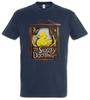 The Snuggly Duckling T-Shirt Rapunzel Symbol Sign Company Logo Pub Bar Tavern